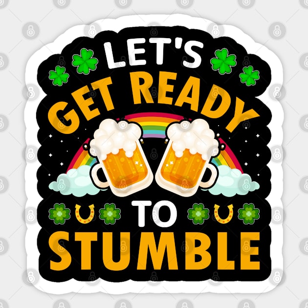 Let's get ready to stumble Sticker by little.tunny